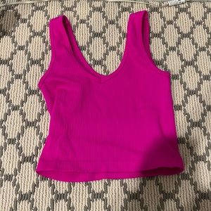Suzette Rib V Neck Brami Tank Top